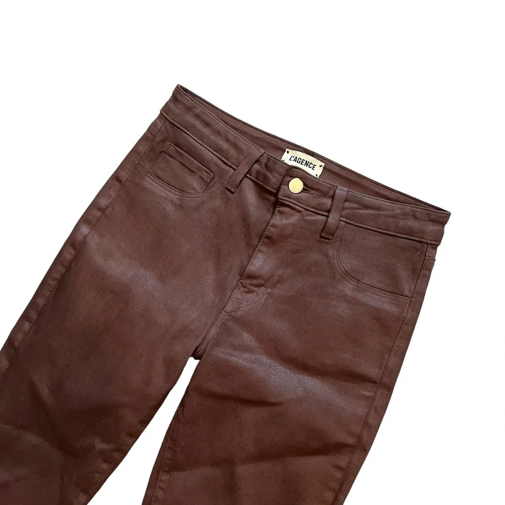 L’agence Margot Expresso Coated Jean, Sz 27 - Picture 9 of 14